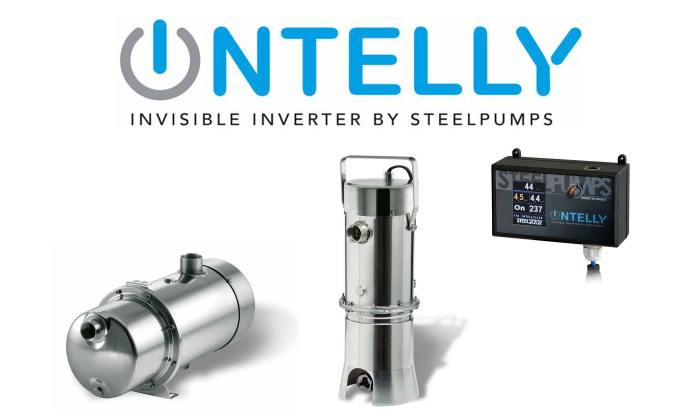 Intelly from SteelPumps Clean water Jet pumps with integrated inverter control.